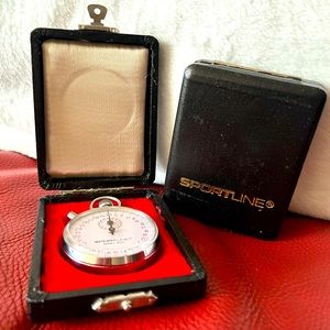 Vintage SportLine stopwatch model #660 in original case